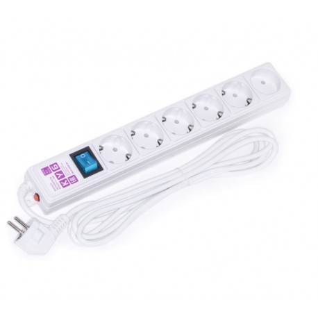 Сетевой фильтр Power Cube 5 розеток 3.0 м  оптом-1