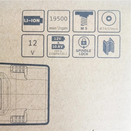 Портативная угловая шлифовальная машина (болгарка) 12 V, 1500 мАч, двойной аккумулятор  оптом-12