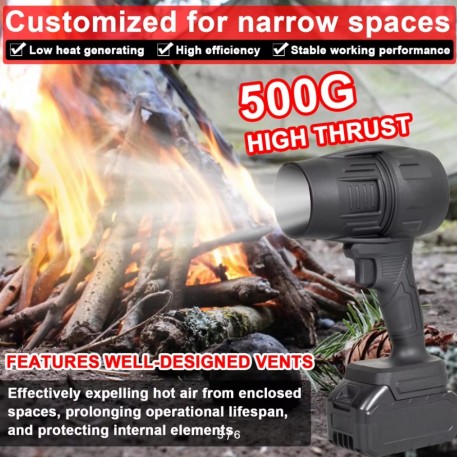 Воздуходувка аккумуляторная HANDAO SL-0129, 24В,2 аккумулятора  оптом-5