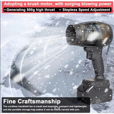 Воздуходувка аккумуляторная HANDAO SL-0129, 24В,2 аккумулятора  оптом-6