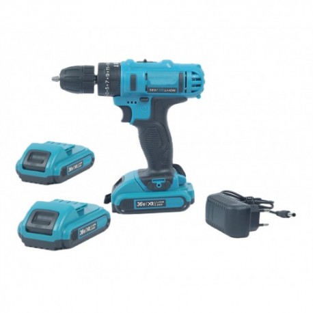 Набор инструментов Шуруповерт ударный 21V с 2 АКБ оптом-1