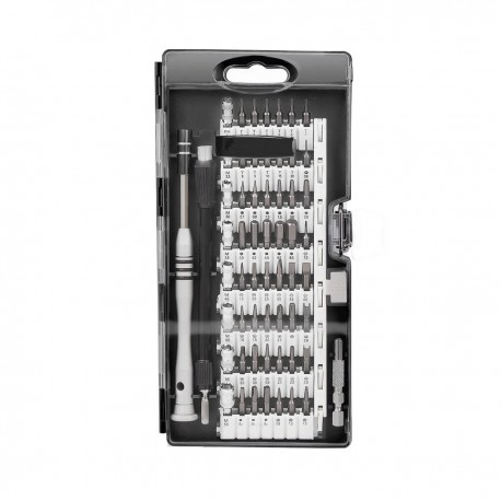 Набор магнитных отверток 60 в 1 для ремонта сотовых телефонов, планшетов, с чехлом  оптом