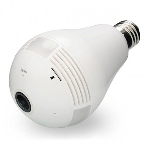 Панорамная видеокамера в виде лампочки 3D Panoramic Camera VR Cam Full View  оптом