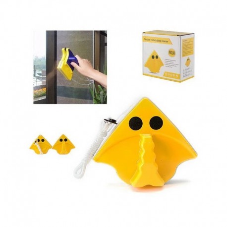 Магнитная щётка для мытья стекол Double Sided Glass  оптом-1