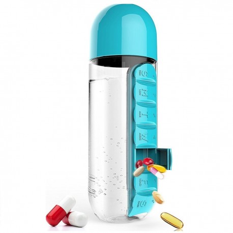 Бутылка с органайзером для таблеток Pill & Vitamin  оптом-3