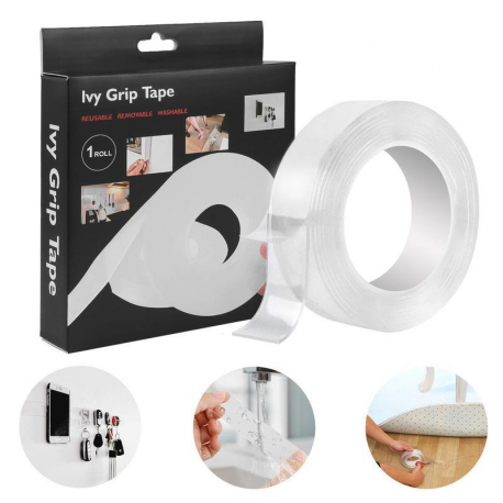 Многоразовая крепежная лента Ivy Grip Tape 1м  оптом-2