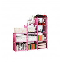 Этажерка-органайзер FASHION BOOKCASE универсальная, 9 полок