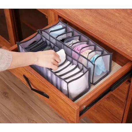 Органайзер для хранения вещей 11 ячеек 12 х 32 х 12 см  оптом-4