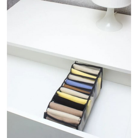 Органайзер для хранения вещей 11 ячеек 12 х 32 х 12 см  оптом-5