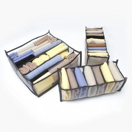 Органайзер для хранения вещей 11 ячеек 12 х 32 х 12 см  оптом-7