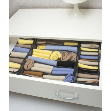 Органайзер для хранения вещей 11 ячеек 12 х 32 х 12 см  оптом-8