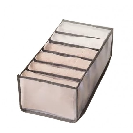 Органайзер для хранения вещей 6 ячеек 17 х 32 х 12 см  оптом