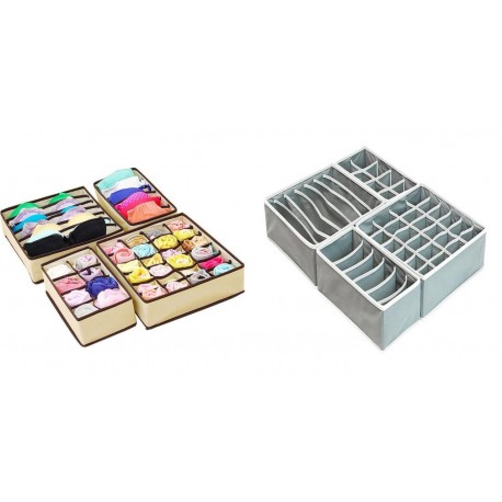 Органайзер для хранения вещей и нижнего белья 4 шт  оптом-3