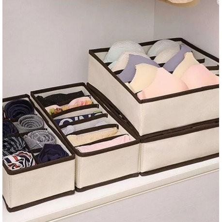 Органайзер для хранения вещей и нижнего белья 4 шт  оптом-8