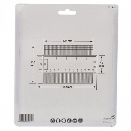 Шаблон для переноса очертаний Wolfcraft  оптом-5