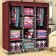 Складной каркасный тканевый шкаф Storage Wardrobe  оптом