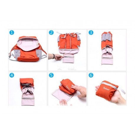 Складной компактный рюкзак Tuban  оптом-5