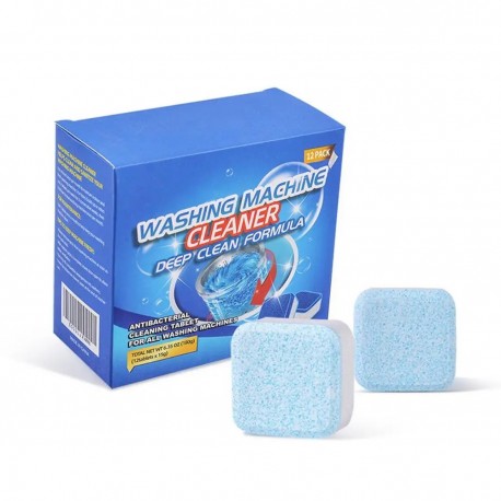 Таблетки для чистки стиральной машины WASHING MACHINE CLEANER 12 шт  оптом