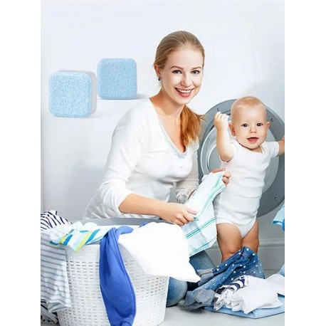 Таблетки для чистки стиральной машины WASHING MACHINE CLEANER 12 шт  оптом-3