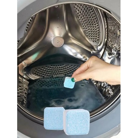 Таблетки для чистки стиральной машины WASHING MACHINE CLEANER 12 шт  оптом-4