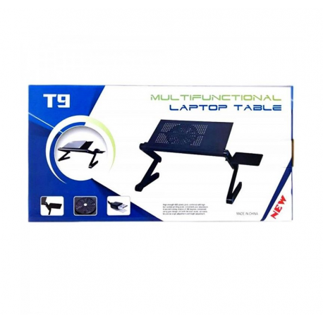 Столик-трансформер для ноутбука с охлаждением LAPTOP TABLE T9  оптом-6