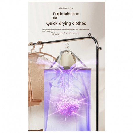 Электрическая Мини Подвесная Сушилка для Одежды  оптом-5