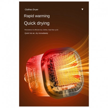 Электрическая Мини Подвесная Сушилка для Одежды  оптом-2