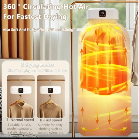 Портативная сушилка FOLDING ПНО-002 для одежды  оптом-4