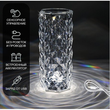 Настольная лампа Rose Diamond  оптом-6