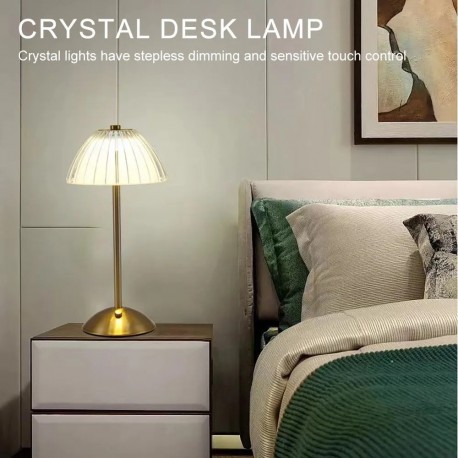 Настольная светодиодная лампа с сенсорным выключателем, 1200 мАч  оптом-6