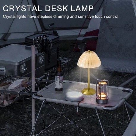 Настольная светодиодная лампа с сенсорным выключателем, 1200 мАч  оптом-7