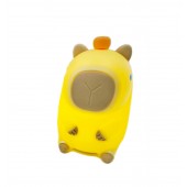 Силиконовый детский ночник-светильник Capybara Night Light QY-003 КАПИБАРА