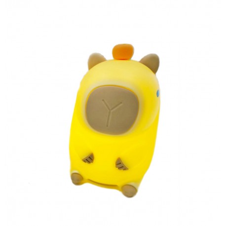 Силиконовый детский ночник-светильник Capybara Night Light QY-003 КАПИБАРА оптом