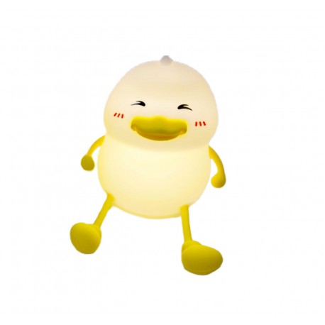 Силиконовый детский ночник-светильник DUCK Sensor night light УТКА оптом