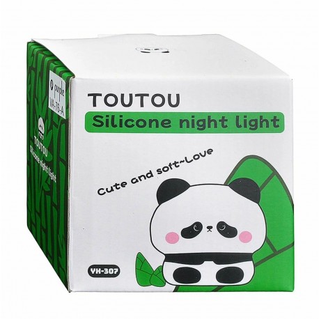 Силиконовый детский ночник-светильник YH-307 ПАНДА TOUTOU оптом-3