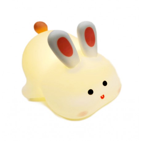 Силиконовый детский ночник-светильник ЗАЙЧИК Big Face Rabbit оптом-1