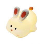 Силиконовый детский ночник-светильник ЗАЙЧИК Big Face Rabbit