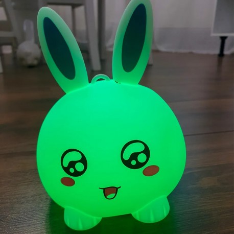 Силиконовый ночник Зайка с лапками  оптом-6
