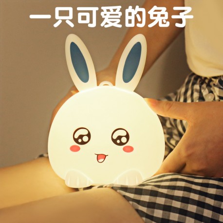 Силиконовый ночник Зайка с лапками  оптом-9