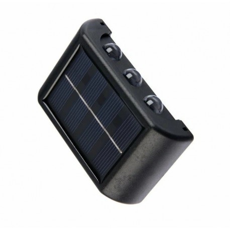 Светильник настенный уличный на солнечных батареях IP65 2 шт  оптом-3