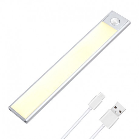 Светодиодный светильник с датчиком движения c USB 20 см  оптом