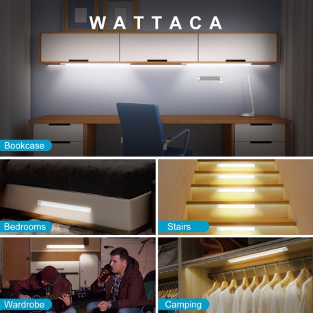 Светодиодный светильник с датчиком движения c USB 40 см  оптом-6