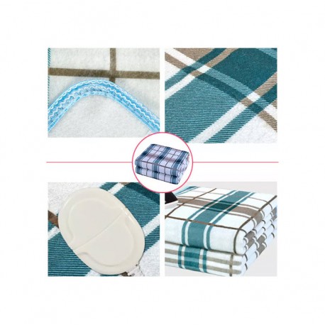 Электрическое одеяло с термостатом Electric Blanket 180х150 см  оптом-2