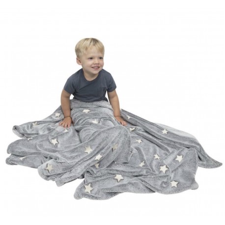 Светящийся плед 150х120 см  оптом-5