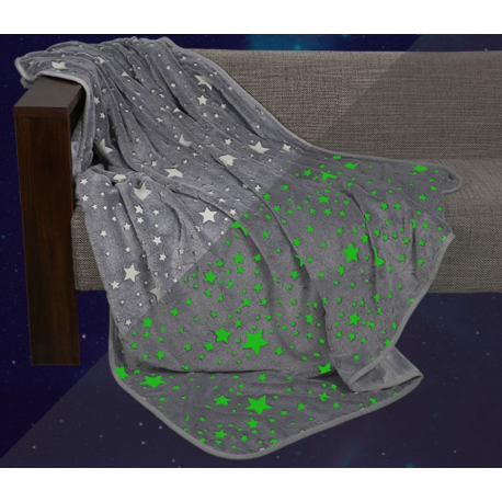 Светящийся плед 150х120 см  оптом-7