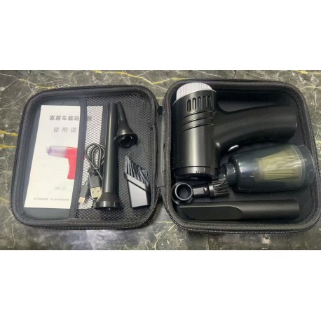 Ручной портативный пылесос Natudeco 1500 мАч, с пылесборником-5