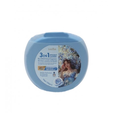 Гель-капсулы для стирки Sadoer 3 в 1 Laundry Gel Beads с ароматом колокольчика 36 шт оптом