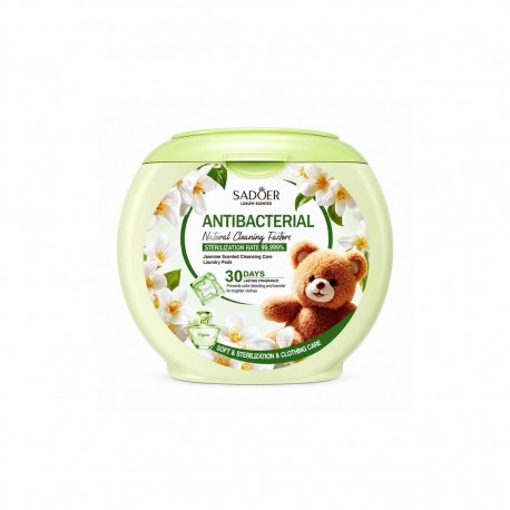Гель-капсулы для стирки Sadoer Smooth Clean жасмин 30 шт оптом