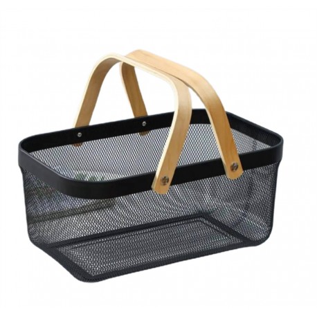 Корзина для хранения вещей Скандинавия для ванной, 39 х 24.5 х 18 см