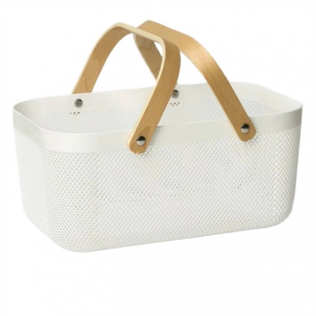 Корзина для хранения вещей Скандинавия для ванной, 39 х 24.5 х 18 см-1